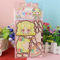New Paper Doll Girl Series Stickers Sanrio Kuromi Melody Dress Up Handmade Quiet Book. 