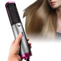 Chimpuk 2022 Hair Straightener Brush, PTC Heating Button Fast Hair Straightener, and Hair Dryer 2 in 1, One-Step Blow dryer brush, Negative Ions Anti-Frizz, Anti-Scald for All Types Hair. 