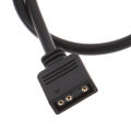 Motherboard RGB Adapter Conversion Cable 5V 3Pin / 12V 4Pin Led Strip Light Line. 