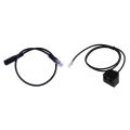2pc 3.5mm Headset to Cisco Jack Female to Male RJ9 Plug Cable Cord. 