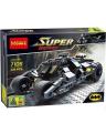 Batman Batmobile - Building Blocks Set - Black. 