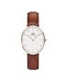 Brown Leather Strap Watch For Men. 