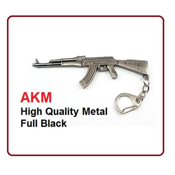 PUBG AKM (AK_47) Metal Keychain heavy Metal AKM Car key chain