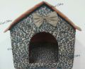 IMPORTED Cheetah Print CAT & PUPPY House - Large. 