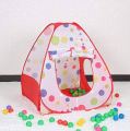 Kids Play House Popup Tent House Foldable Baby Play Tent With 50 Colorful Balls For Girls & Boys – 7003. 