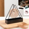 Mosquito Repellent Coil Stand Hanger Strong Iron Coil Triangle Holder. 