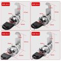 【BestGO】1x Security Lock 16/20/25/30mm ​Letter Box Cam Cylinder Locks Door Cabinet Mailbox Drawer Cupboard Locker Security Furniture Locks With 2 Keys. 