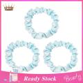 Elastic Hair Band 3pcs Seamless Satin Hair Ties High Elastic Ponytail Holder Hair Bands Solid Color Rope for Thick Hair Buyers' Favorite Hair Accessory. 