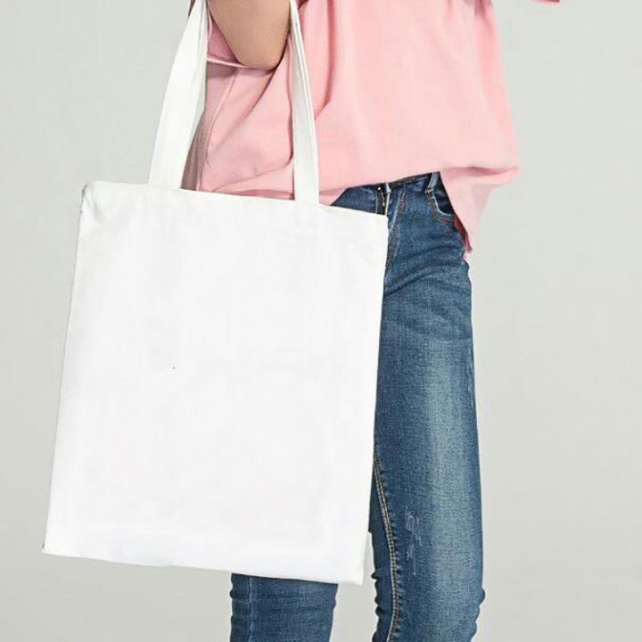 Long canvas tote bag best sale