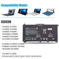 HT03XL Battery for HP Pavilion 14-CE 14-CF 14-cm 14M-DH 14-DQ 14-FQ 15-CW 15-DA 15-DB 15-DW 15-EF 17-by 17-CA:15-da0053wm 15-da0002dx 14m-dh1003dx 15-da0012dx HSTNN-DB8R DB8S IB80 IB8O LB8L LB8M UB7J. 