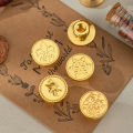 RHS Online 1PCS Sealing Wax Replacement Stamp Head Handmade DIY Craft Vintage Letter Card Envelope Wedding Classic Invitation Brass Stamp Scrapbooking. 