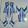 2025 Model Bike Stikers 125 (Black) 2025 Model Bike Tanki Tappa Stickers Black Stickers For Bike Stickers For Motorcycle. 