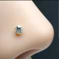 Get Your Elegant Gold-Plated Stone Nose Pin | Best Quality Koka Design | Shop Now. 