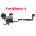 For iPhone X XR XS Max Microphone Replacement On Ear Speaker,Charging Dock ,Power Volume Flex Cable. 