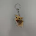 Cat Coughing Meme Viral Video Zoning Out Black Cat Meme Choking Meme Strawberry Cat Memes Key Chain Car Keyring Student Gift. 