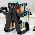 18Pcs Jar Spice Rack 360°Rotating Ferris Wheel Spice Rack Seasoning Organizer Seasoning Rack Tower for Kitchen Counter. 
