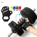 Weight Lifting Glove Durable Exercise Grip Pad for Pull Ups Fitness Gym black. 