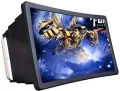 HD F2 Mobile Phone Screen Amplifier Thicken Lens Mobile HD Video Amplifier, HD Amplifier Projector Magnifying Screen Enlarge for Movies, Videos, and Gaming. 