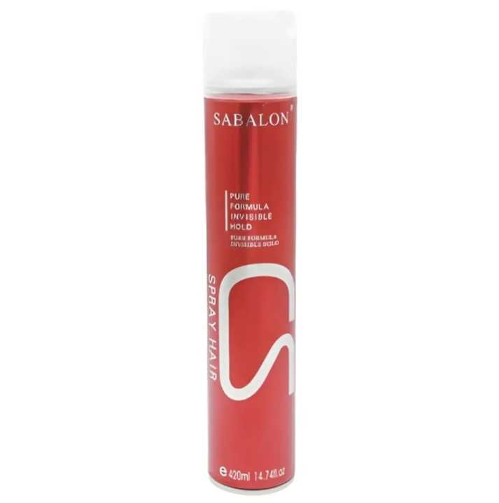 Sabalon Hair Spray Long Lasting For Men & Women Original, multipurpose hair spray made in Pakistan, High quality-420ML