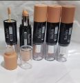 Baolishi Makeup Dual Tone Concealer with Skin Colour Foundation Stick. 