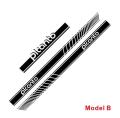 3 pcs/lot Car Styling Body Sticker For KIA Picanto Morning Car Hood Bonnet Sport Stripes Auto Door Side Skirt Vinyl Decals. 