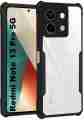 Xiaomi Redmi note 13 pro 4g Case Crystal Clear Case ipaky Slim Anti Scratch TPU Shockproof Protective Phone Cover. 