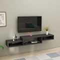Lcd Tv Rack /Shelves floating Shelf Tv Console Media Storage wall Hanging Shelves TV shelf PC5 60" inch size.(Customized). 