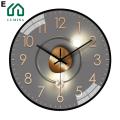 Lumina Geometric Wall Clock 8 Inch Modern Wall Clock Silent Non-ticking Battery Operated for Home Office Decor Stylish Quiet Wall-mounted Clock for Living Room Bedroom Kitchen Classroom Buy on Battery. 