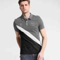 ELO -  Polo Republica Men's Captian 5 Embroidered Contrast Panels Style Polo Shirt For Men / TShirt For Men. 