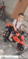 GS 1000 Kids Electric Bike Self-Drive, Key Start With Music USB    Option, 1 Battery Heavy Duty  1 Motors, Front,   Back, Both Side Colorful lights With Poems Music Wide Sitting Space Imported Made. 