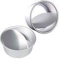 Aluminium Round Cake Pan Loose Bottom size 5.5″ x 2.9″. 
