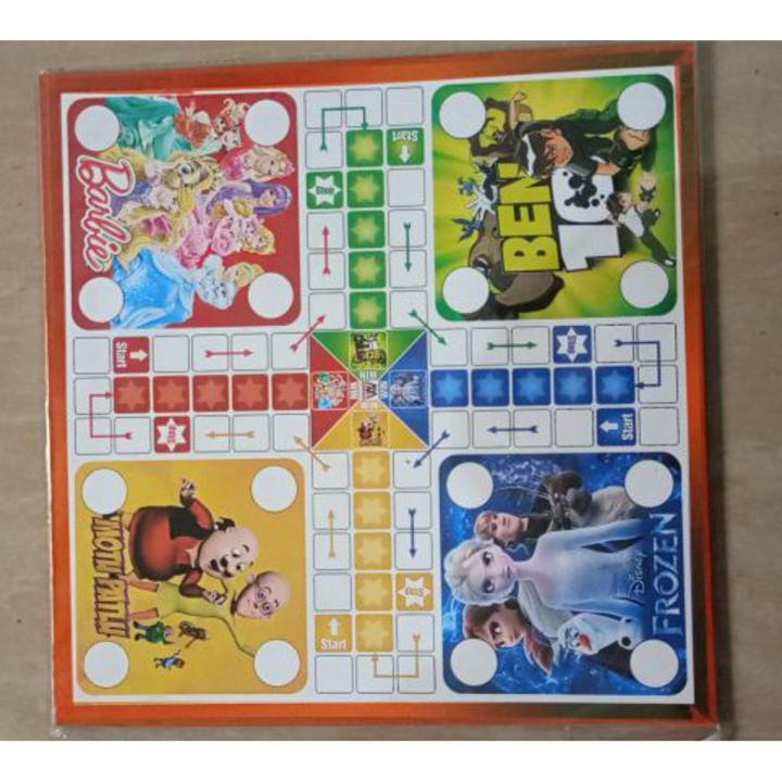 Hard board Ludo Plus Snakes & Ladders Combo Board Game