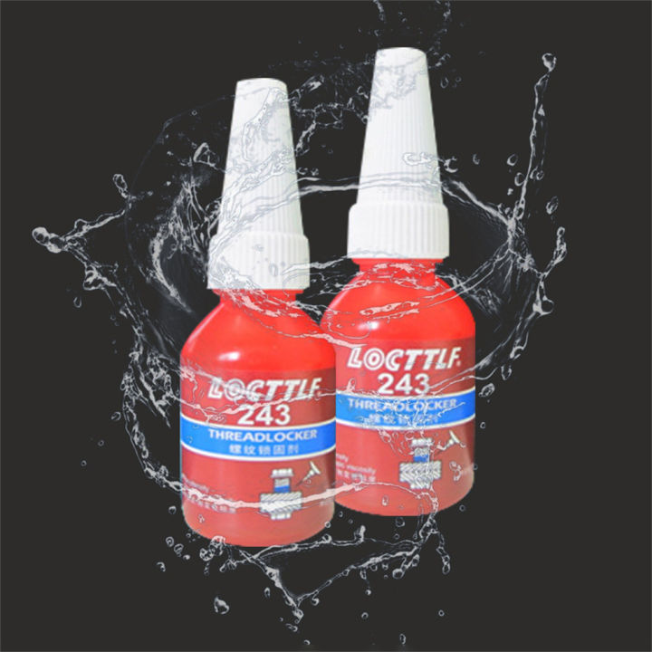 2024 10ml Threadlocker Glue Screw Glue Thread Locking Agent Anaerobic Glue Screw Anti-loose Seal Adhesive 222 242 243 263 271 277 290 Myhappinessisyou