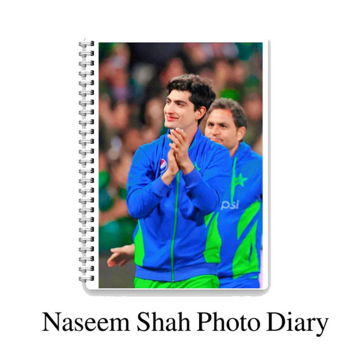 Naseem shah photo diary in 4x6 inches with 20 Pages of your choice l Naseem Shah Photo Diary with your own photos