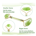 Facial Massage Jade Roller Double Heads Jade Stone Face Lift Hands Body Skin Relaxation Slimming Beauty Health Skin Care Tools. 