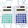 KC 888 Mini Calculator 8 Digits Display with Solar and Battery Power. 