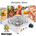 Electric Stove for cooking, Hot Plate heat up in just 2 mins, Easy to clean, 1000W, Automatic. 