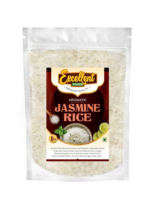 EXCELLENT FOODS - Aromatic Thai Jasmine Rice, 1Kg