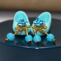 29 cm Princess Ye Luoli doll costume shoes Night Loli Fairy ancient style embroidered cloth shoes tassel Hanfu shoes. 
