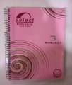 3 Subject Spiral Notebook. 