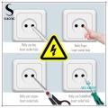 Sixonic Child Baby Kids Electrical Safety Outlet Plug Socket Cover Protection For Babies Kids Electric Safety Switch Cover Lock. 