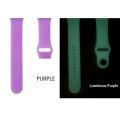 For AppleWatch silicone luminous watch strap, iwatch1-9/SE smartwatch strap. 