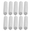 10pcs Aluminum Round Tube 50mm Length Seamless Straight Tubing 8mm OD 6mm ID. 
