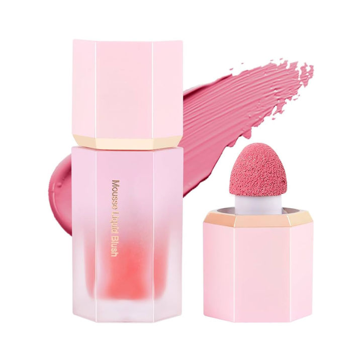 Air Cushion Liquid Blush Matte Cheeks Soft Cream Blusher