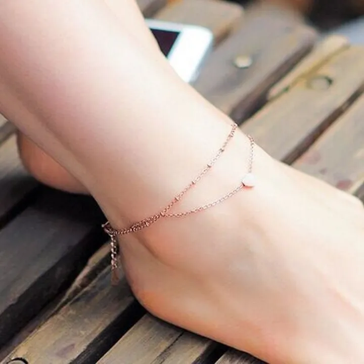 Double%20Chain%20Heart%20Anklet%20Payal%20for%20Girl%20Simple%20Gold%20Foot%20Bracelet%20-%20Image%205