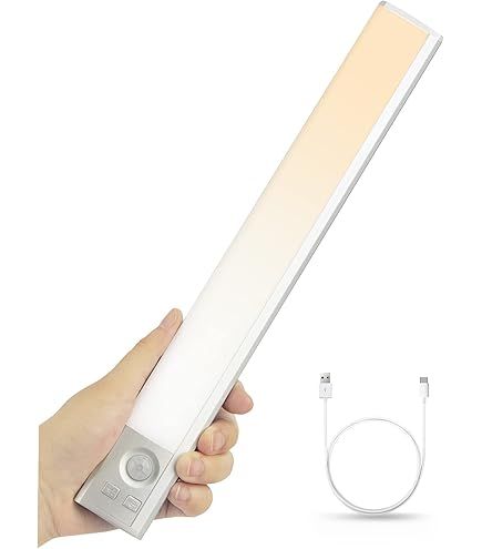 “LED Wireless Motion Sensor Under Cabinet Light – Rechargeable, Ultra ...