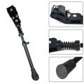 Bicycle Stand Adjustable Aluminum Alloy Bike Stand with Rubber Foot for Secure Parking Side Stand for Rear Wheel Spring-buffered Design Ideal for Cyclists. 