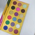 Beauty Compact Crayon Case Eyeshadow Palette - 18-Color Eye Retouching, Brightening, Waterproof, Long-Lasting, Moisturizing, Light and Thin Pigment Board. 