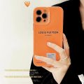 luxurious Simplicity Fashion Brands LV case for iphone 15 pro max 14 13 12 11 soft cover. 