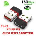 Universal USB Wifi Dongle 802.11 mini Dongle Wifi catcher Adapter External LAN Card for Laptop, PC High Speed Adapter. 